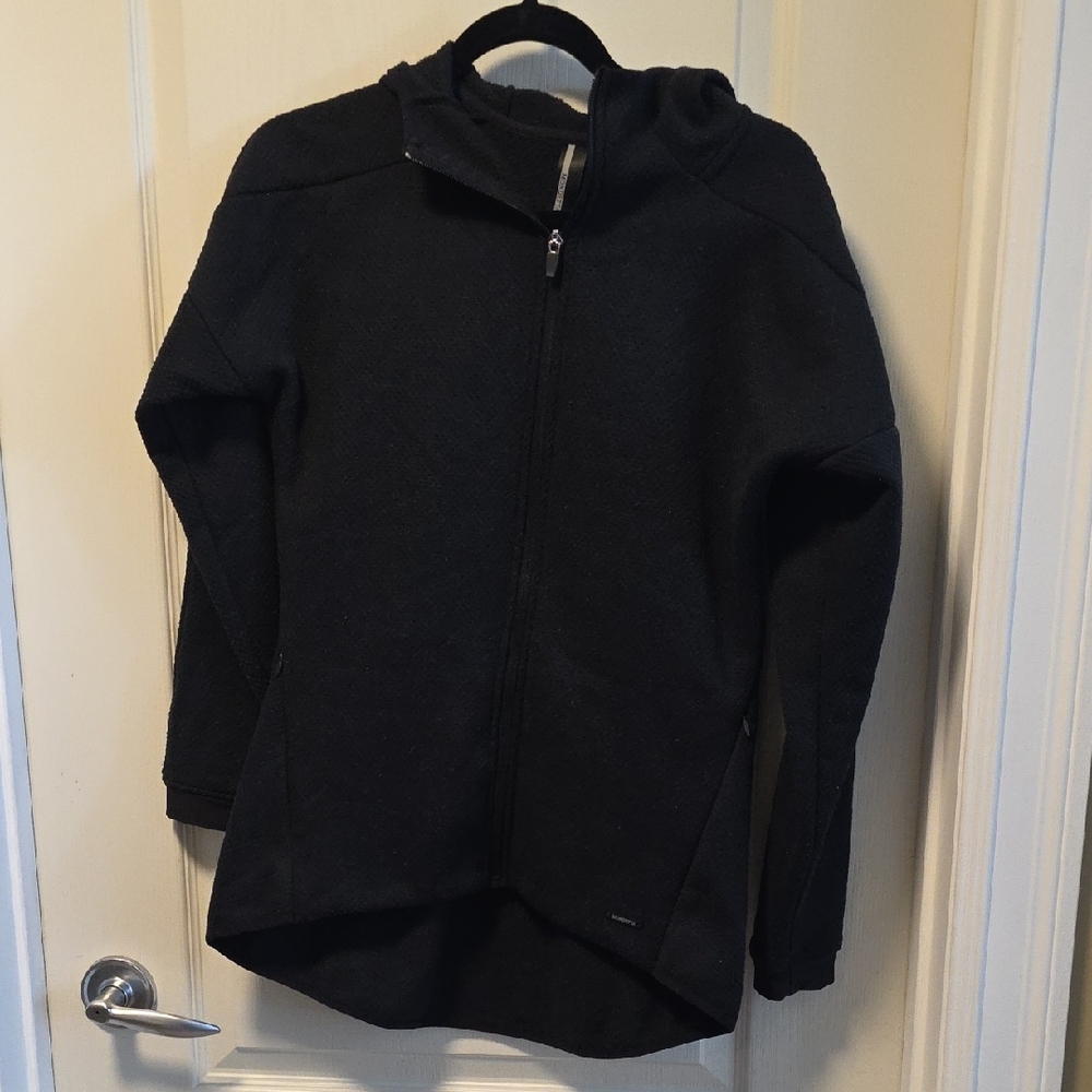 Black Zip-Up Hoodie